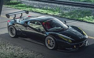 Ferrari 458 Italia GTR by Liberty Walk & Daily Driven Exotics on PUR Wheels (LG08) 2019 года